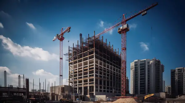 excavadoras en la construcción